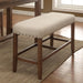 Furniture of America Sania Counter Height Bench CM3324PBN IMAGE 3