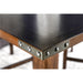 Furniture of America Square Glenbrook Counter Height Dining Table with Pedestal Base CM3018PT IMAGE 5