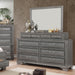 Furniture of America Brandt 10-Drawer Dresser CM7302GY-D IMAGE 3