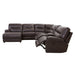 Homelegance Colombus Reclining Leather Match 6 pc Sectional 8490*6LCRR IMAGE 8