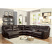 Homelegance Colombus Reclining Leather Match 6 pc Sectional 8490*6LCRR IMAGE 9