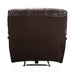 Homelegance Pecos Power Leather Match Recliner 8480BRW-1PW IMAGE 3