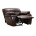 Homelegance Pecos Power Leather Match Recliner 8480BRW-1PW IMAGE 5