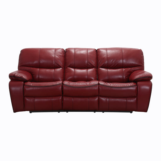 Homelegance Pecos Power Reclining Leather Match Sofa 8480RED-3PW IMAGE 1