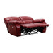 Homelegance Pecos Power Reclining Leather Match Loveseat 8480RED-2PW IMAGE 5