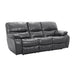 Homelegance Pecos Power Reclining Leather Match Sofa 8480GRY-3PW IMAGE 2