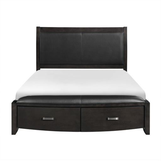 Homelegance Lyric Queen Bed with Storage 1737NGY-1* IMAGE 1