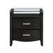 Homelegance Lyric 2-Drawer Nightstand 1737NGY-4 IMAGE 1