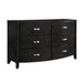 Homelegance Lyric 6-Drawer Dresser 1737NGY-5 IMAGE 2