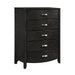 Homelegance Lyric 5-Drawer Chest 1737NGY-9 IMAGE 2