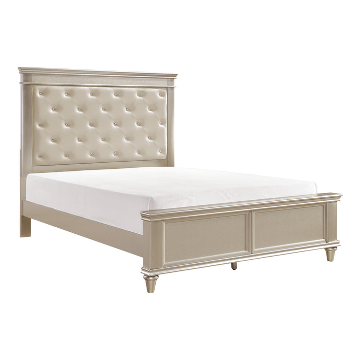 Homelegance Celandine Queen Upholstered Bed 1928-1* IMAGE 2