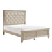 Homelegance Celandine Queen Upholstered Bed 1928-1* IMAGE 2