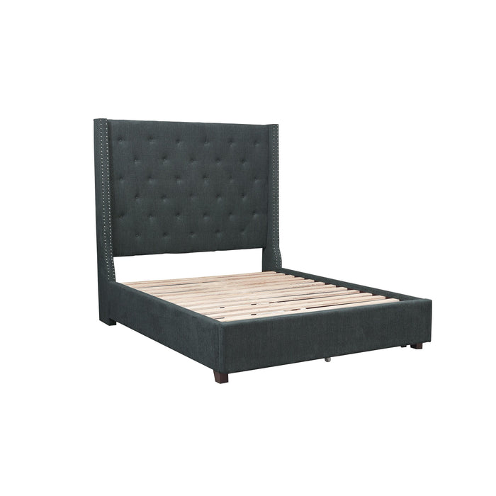 Homelegance Fairborn Queen Platform Bed 5877GY-1* IMAGE 3