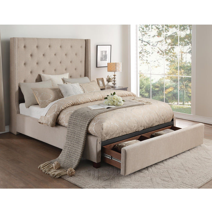 Homelegance Fairborn Queen Platform Bed with Storage 5877BE-1DW* IMAGE 4