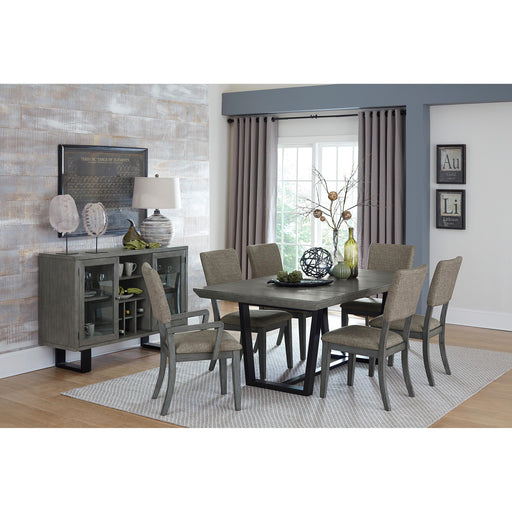 Homelegance Avenhorn Dining Table with Trestle Base 5569-78 IMAGE 2