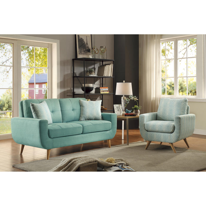 Homelegance Deryn Stationary Fabric Loveseat 8327TL-2 IMAGE 7