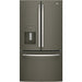 GE 36-inch, 25.6 cu. ft. French 3-Door Refrigerator GFE26JMMES IMAGE 1