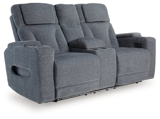 Studio Cave Power Reclining Loveseat with Console - BWO Furniture & Mattresses
