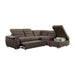 Homelegance Platina Stationary Fabric Sleeper Sectional 8277CH* IMAGE 4