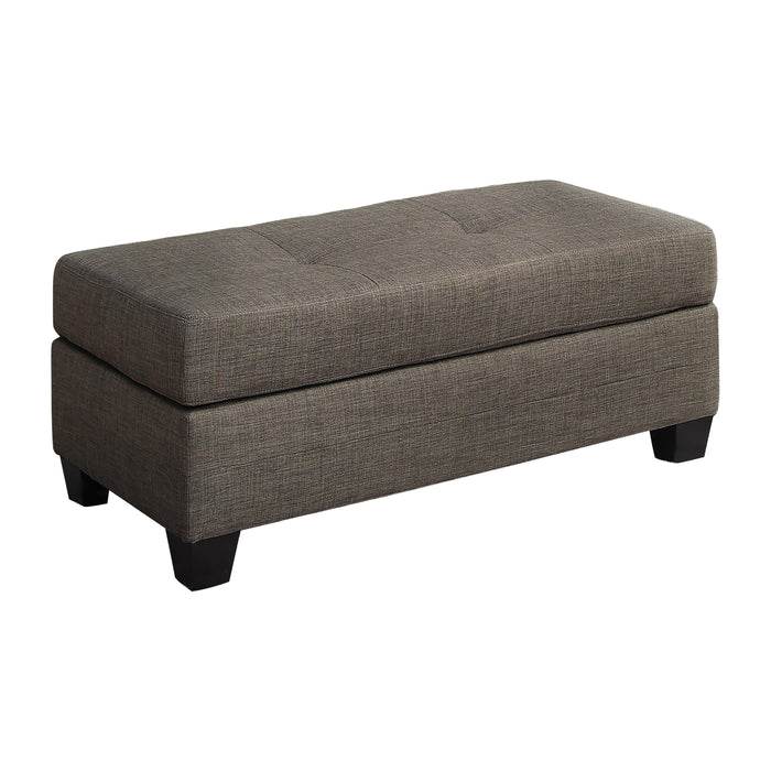 Homelegance Phelps Fabric Ottoman 9789BRG-4 IMAGE 2