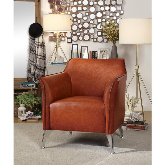 Homelegance Basseri Stationary Fabric Accent Chair 1294BR-1 IMAGE 1