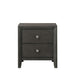 Crown Mark Evan 2-Drawer Nightstand B4720-2 IMAGE 1