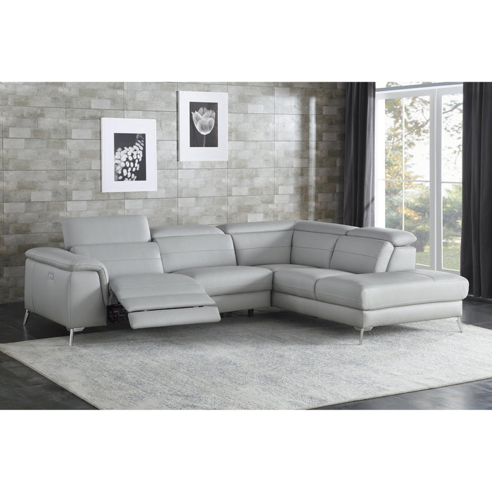 Homelegance Cinque Stationary Leather 2 pc Sectional 8256GY* IMAGE 16