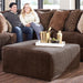 Jackson Furniture Mammoth Fabric Ottoman 4376-12 1806-49 IMAGE 1