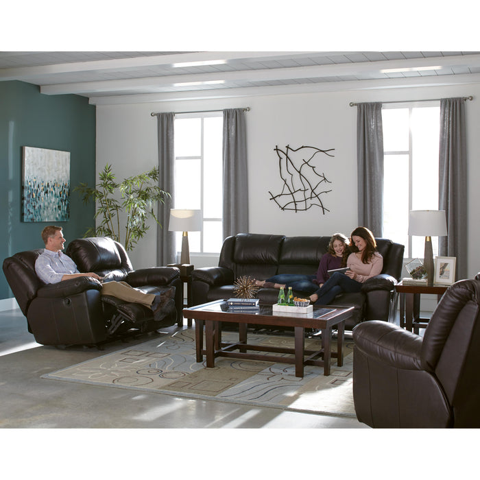 Catnapper Transformer II Rocking Reclining Leather Loveseat 4912-2 1284-29/3084-29 IMAGE 2