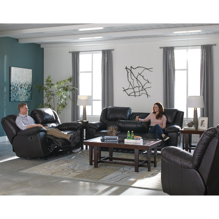 Catnapper Transformer II Rocking Reclining Leather Loveseat 4912-2 1284-29/3084-29 IMAGE 3