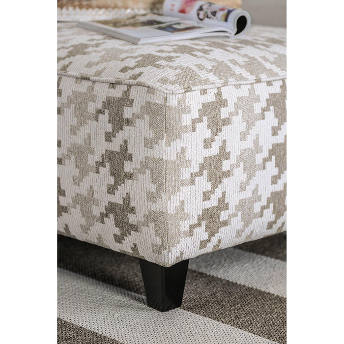 Furniture of America Christine Fabric Ottoman SM8280-OT IMAGE 4