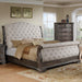 Crown Mark Sheffield Queen Upholstered Sleigh Bed B1120-88-Q-HB/B1120-88-Q-FB/B1120-88-KQ-RL IMAGE 1