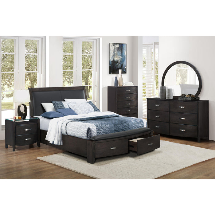 Homelegance Lyric California King Bed with Storage 1737KNGY-1CK* IMAGE 4