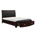 Homelegance Lyric California King Bed with Storage 1737KNC-1CK* IMAGE 3