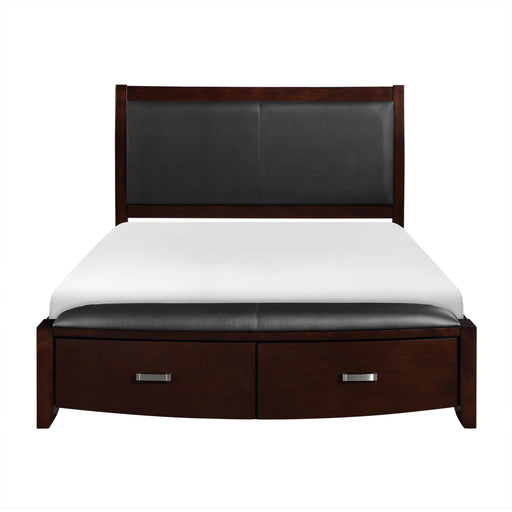 Homelegance Lyric King Bed with Storage 1737KNC-1EK* IMAGE 1