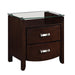 Homelegance Lyric 2-Drawer Nightstand 1737NC-4 IMAGE 2