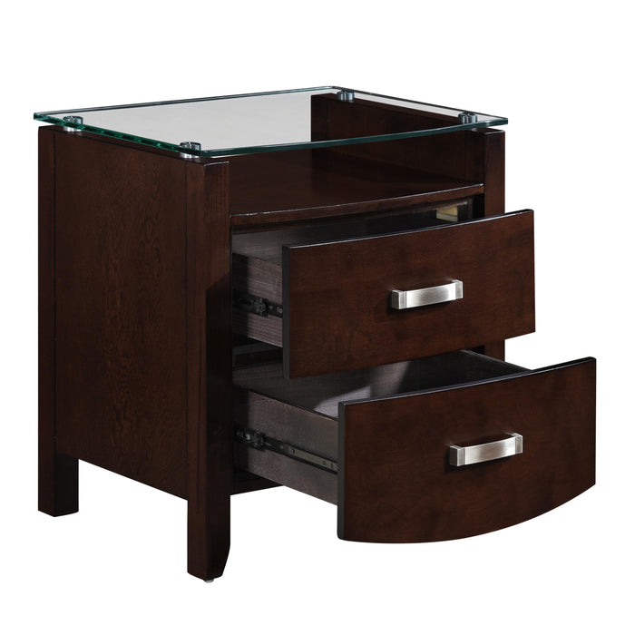 Homelegance Lyric 2-Drawer Nightstand 1737NC-4 IMAGE 3