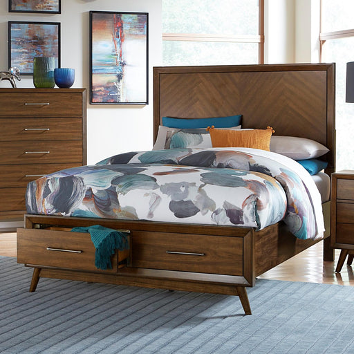 Homelegance Raku Full Platform Bed with Storage 1711FNC-1/1711FNC-2/1711FNC-3 IMAGE 1