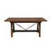 Homelegance Holverson Dining Table with Trestle Base 1715-94 IMAGE 1