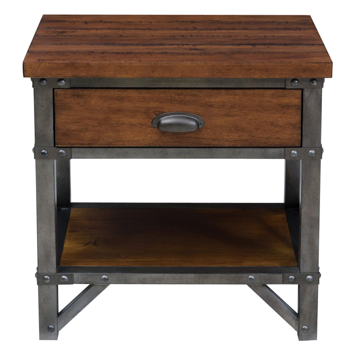 Homelegance Holverson 1-Drawer Nightstand 1715-4 IMAGE 1