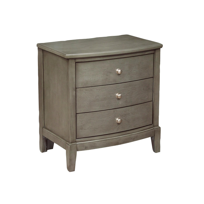 Homelegance Cotterill 3-Drawer Nightstand 1730GY-4 IMAGE 2