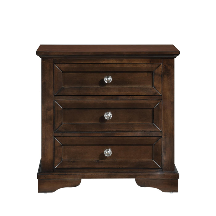 Homelegance Eunice 3-Drawer Nightstand 1844DC-4 IMAGE 1