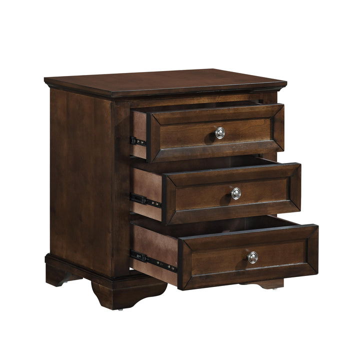 Homelegance Eunice 3-Drawer Nightstand 1844DC-4 IMAGE 3