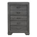 Homelegance Beechnut 5-Drawer Chest 1904GY-9 IMAGE 1