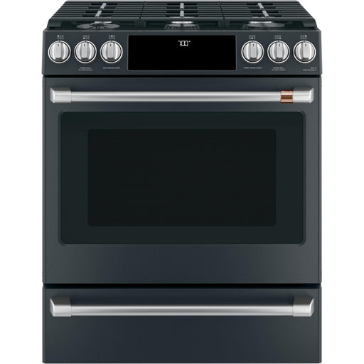 Café 30-inch Slide-In Gas Range with Warming Drawer CGS700P3MD1 IMAGE 1