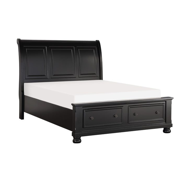 Homelegance Laurelin California King Sleigh Bed With Storage 1714KBK-1CK* IMAGE 2