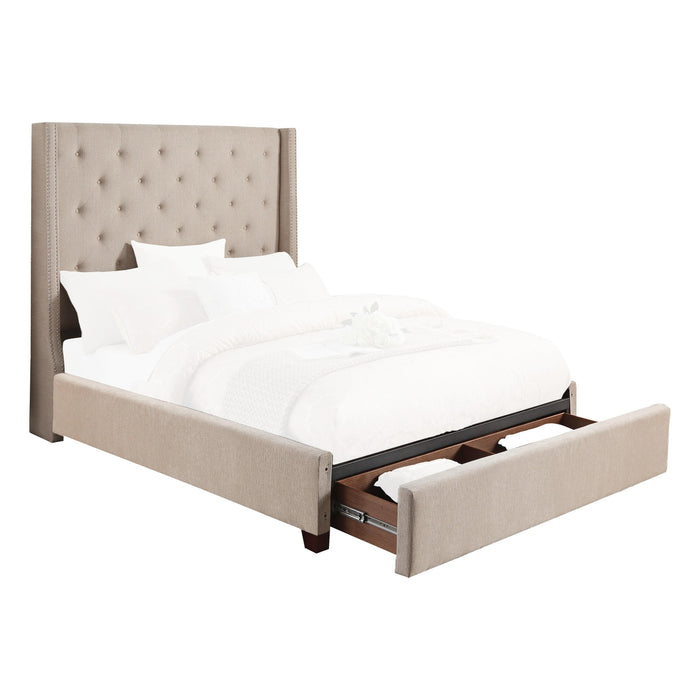 Homelegance Fairborn King Platform Bed with Storage 5877KBE-1EKDW* IMAGE 1