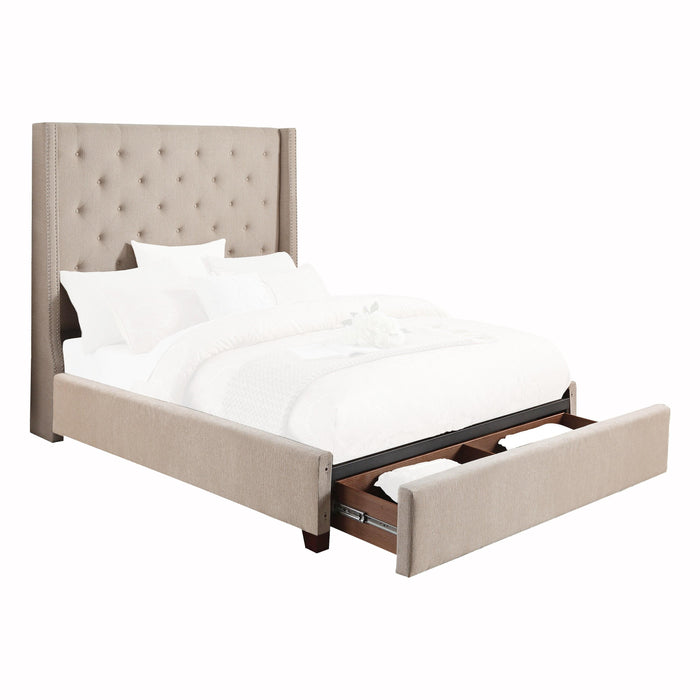 Homelegance Fairborn Full Platform Bed with Storage 5877FBE-1DW* IMAGE 1