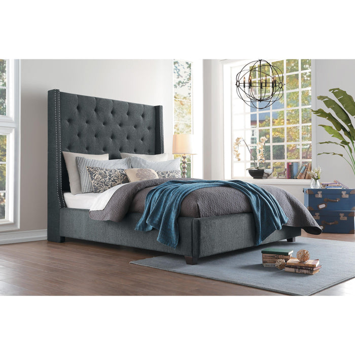 Homelegance Fairborn California King Platform Bed 5877KGY-1CK* IMAGE 6