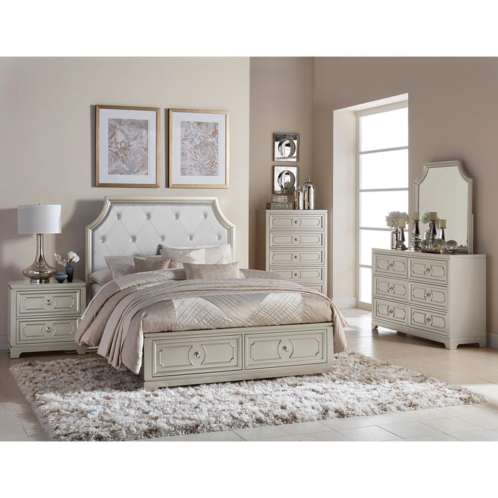 Homelegance Libretto California King Upholstered Platform Bed with Storage 1755K-1/1755K-2/1755K-3CK IMAGE 2